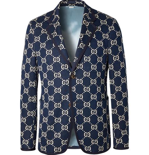 blue navy gucci blazer 50000|Gucci Blazers for Women .